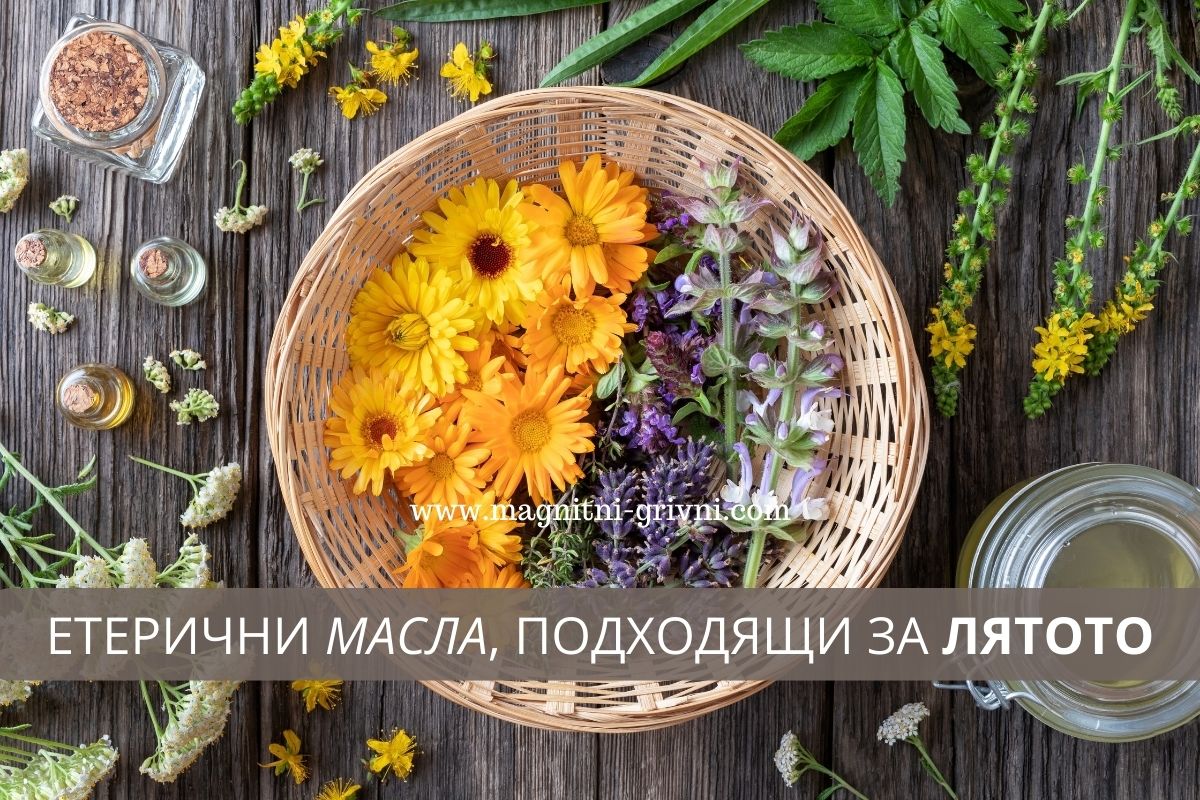 Ето някои етерични масла, които са подходящи за лятото