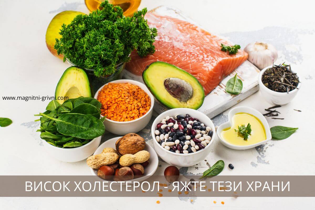 Намалете високия холестерол чрез промяна на хранителния режим